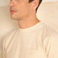 T-shirt poche BEIGE LIGHT HEATHER
